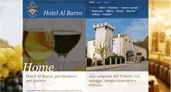 Desktop Screenshot of hotelalbarco.it